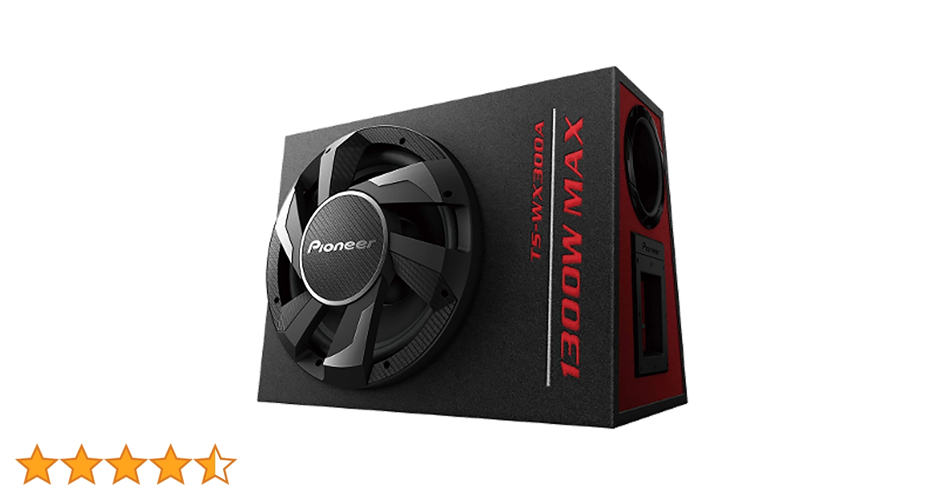 Pioneer TS-WX300A サブウーファー 1300W 楽天市場】TS-WX300A 30cmパワードサブウーファー パイオニア